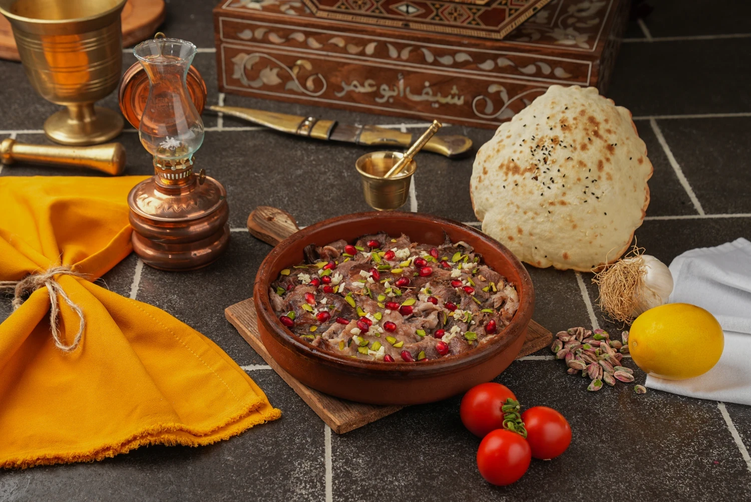 شرحات مطفاية ب حمض وثوم