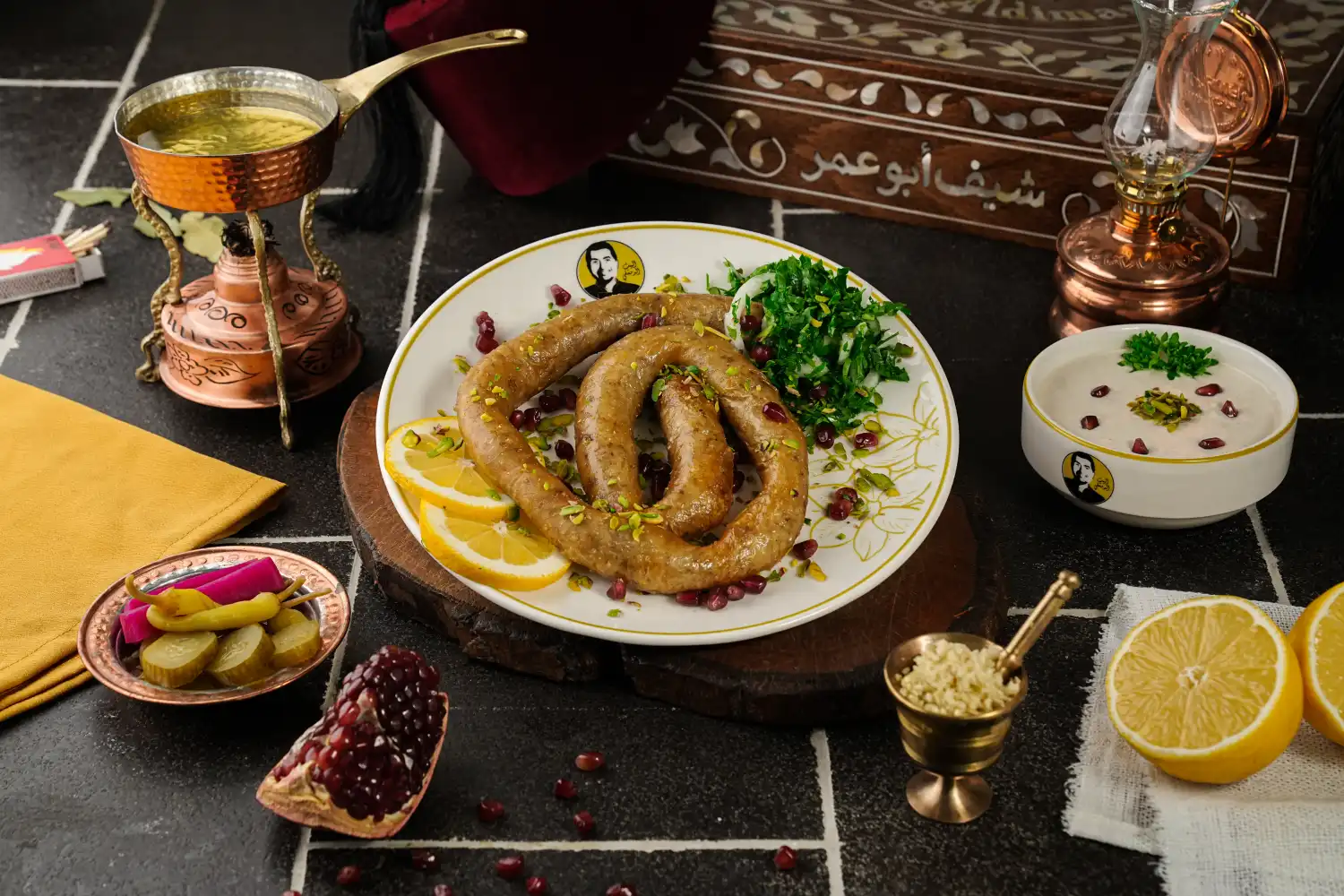 وجبة سجقات مشوية ربع كيلو